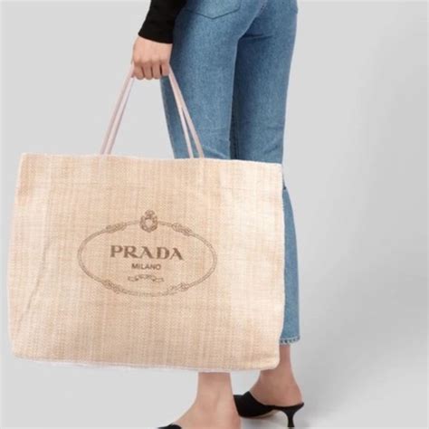 prada beach tote bag|prada tote bag transparent.